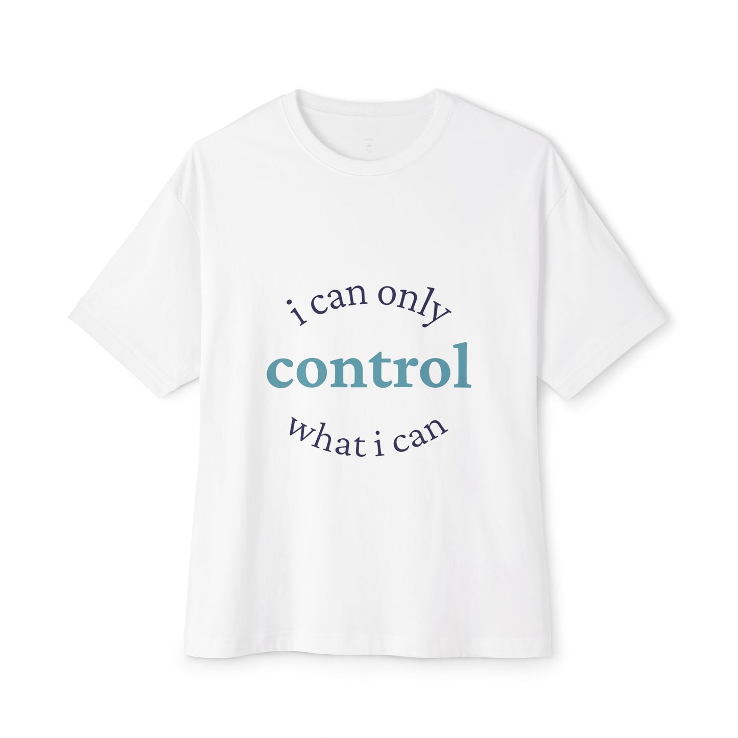 Inspirational Oversized Tee - Unisex Boxy Tee, Self-Care Gift, Comfortable Lounge Wear, Motivational Quote Shirt, Relaxed Fit Graphic Tee